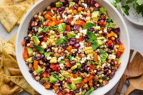 Cowboy Caviar (Greek-Style)